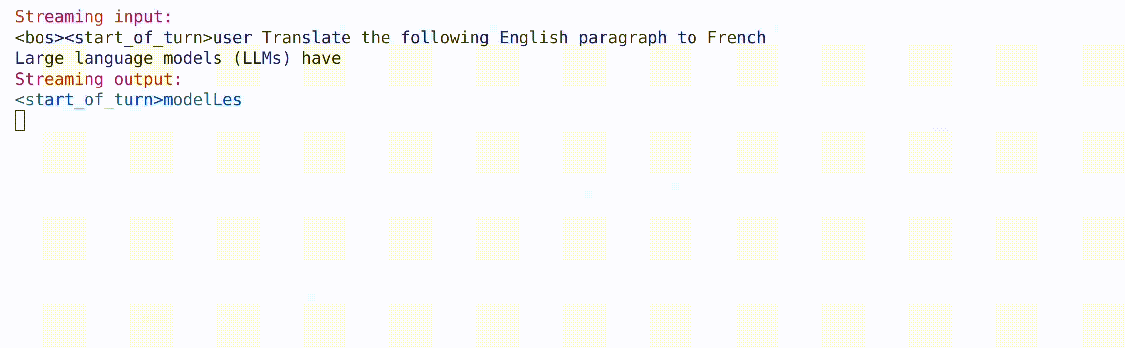 Streaming-processing