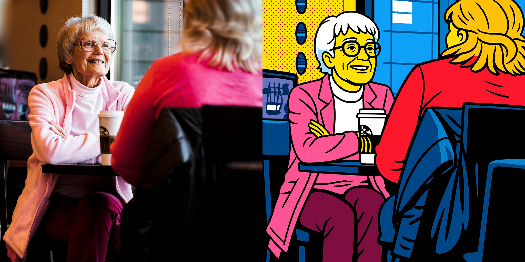 American Cartoon Style Example