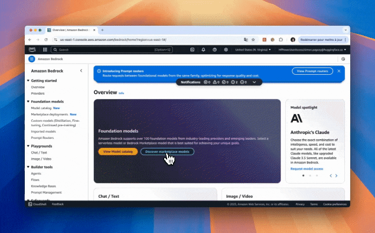 Bedrock deployment demo
