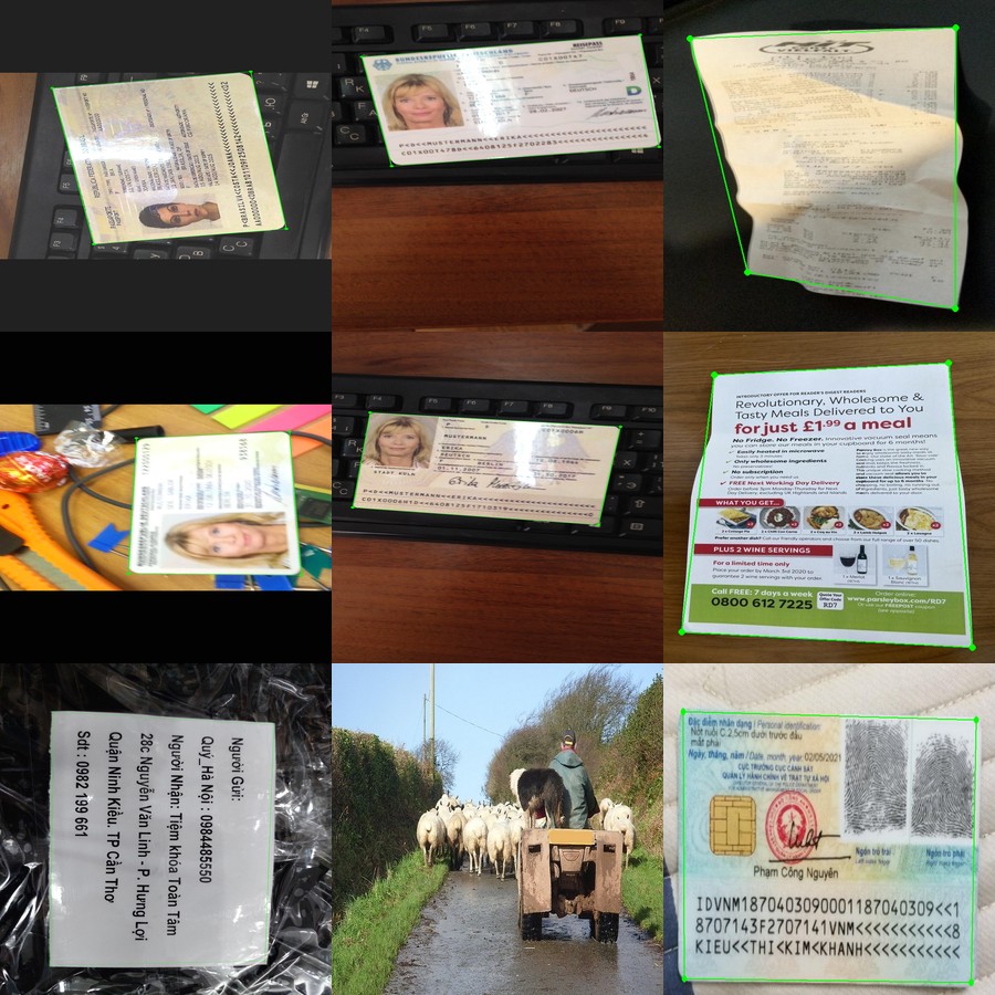 Validation samples